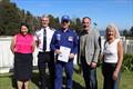 Marine Rescue Shoalhaven volunteer Mark Dolence centre