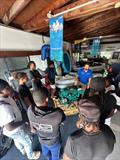 Marine Apprentices in 2025 learn about marine engines at Offshore Marine
