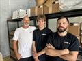 Coby with the Navale Team