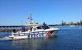 Forster 30 departs for an offshore assist