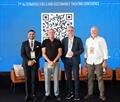 Aakash Dua, Business Development Director West Europe, DNV;  Jean-Michel Ruggieri, Director, IRESNE Institute, CEA; Engel-Jan de Boer, Global Yacht Segment Manager, Lloyd's Register; and Derek Munro, Director, Yacht Consultancy Ltd