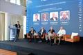 Aakash Dua, Business Development Director West Europe, DNV;  Jean-Michel Ruggieri, Director, IRESNE Institute, CEA; Engel-Jan de Boer, Global Yacht Segment Manager, Lloyd's Register; and Derek Munro, Director, Yacht Consultancy Ltd