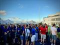 RORC Griffin Pathway sailors during the RORC Crew Party at RORC Cowes