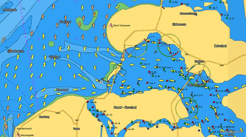 C-MAP Tidal Streams photo copyright C-MAP taken at  and featuring the Marine Industry class