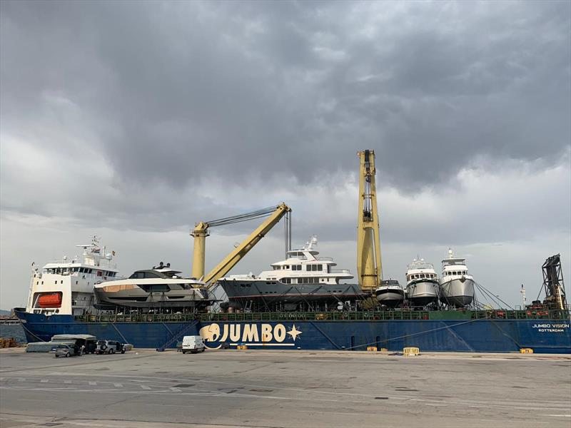 Jumbo Vision delivers 5 cargoes for multiple USA customers - photo © Jumbo Maritime