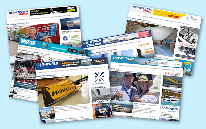 Our network of websites photo copyright YYOS taken at  and featuring the Marine Industry class