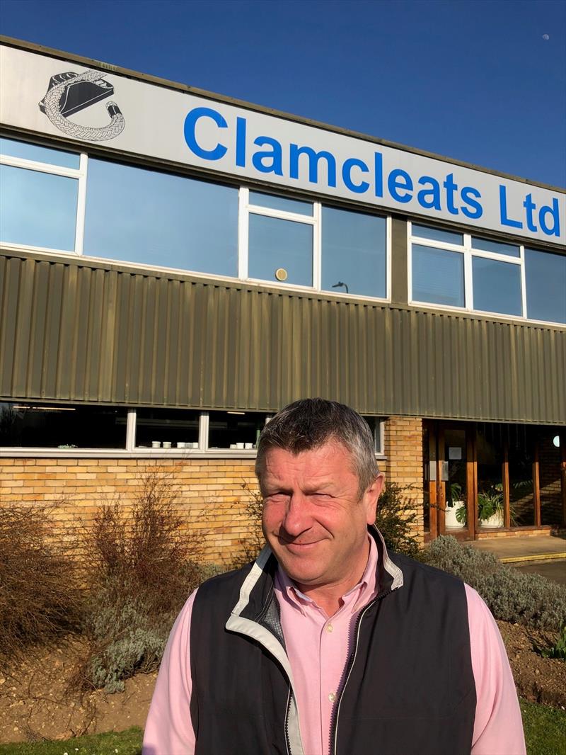 Paul Botterill joins the team at Clamcleats Ltd photo copyright Clamcleats taken at  and featuring the Marine Industry class
