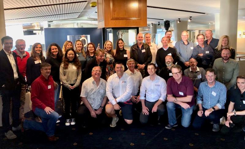 Rivergate Auckland Captains' Long Lunch photo copyright Rivergate taken at Royal New Zealand Yacht Squadron and featuring the Marine Industry class