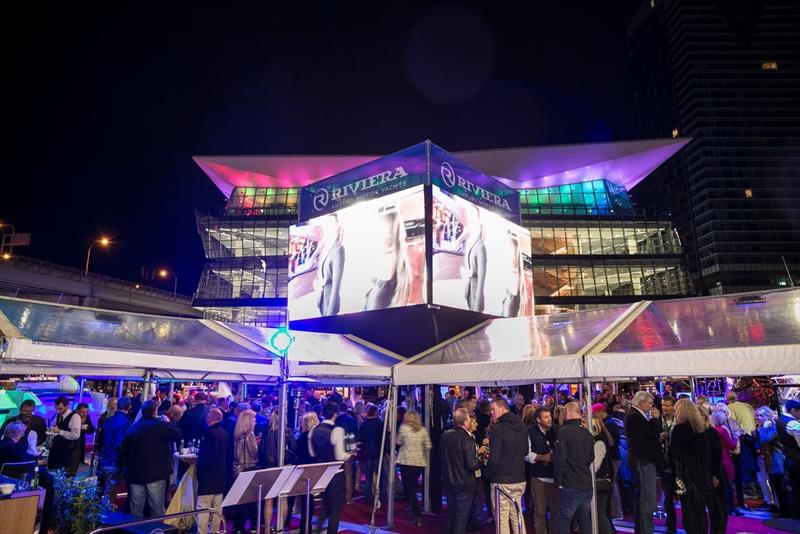 The Sydney International Boat Show was the venue for the World Premiere of the 68 Sports Motor Yacht and for a red-carpet celebration of the Riviera lifestyle for more than 400 guests. - photo © Riviera Australia