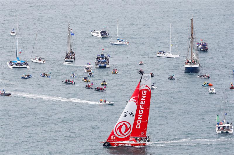 Volvo Ocean Race 2017-18. In-port racing - with spectators, on the water. Do it in comfort and style photo copyright Ainhoa Sanchez / VOR taken at  and featuring the Marine Industry class