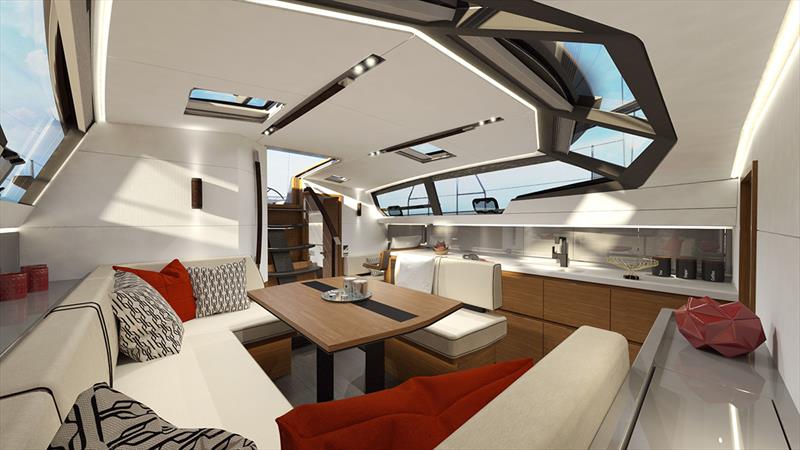 Pilot Saloon 42 - photo © Wauquiez Boats