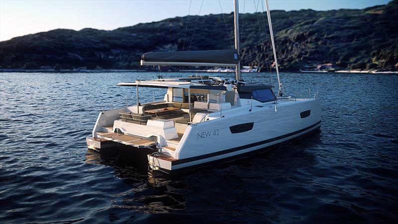 Fountaine Pajot has announced the NEW 42 sailing catamaran photo copyright Kate Elkington taken at  and featuring the Marine Industry class