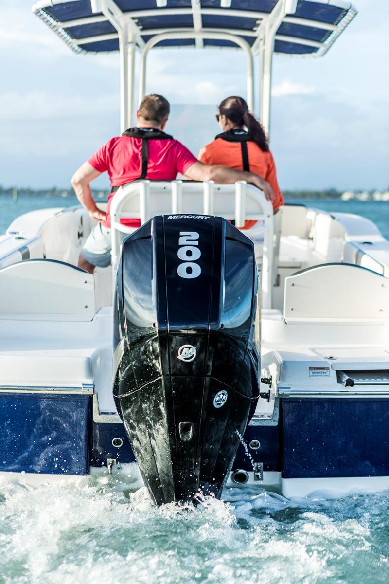 New Mercury 200hp V6 Lifestyle photo copyright Mercury Marine taken at  and featuring the Marine Industry class