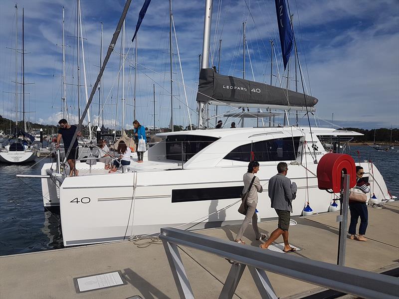 Leopard 40 - Club Marine Pittwater Sail Expo 2018 - photo © Peter Rendle