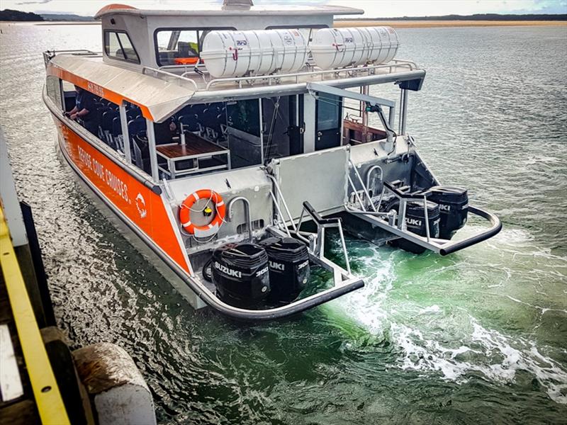 Refuge Cove cruises photo copyright Suzuki Marine taken at  and featuring the Marine Industry class