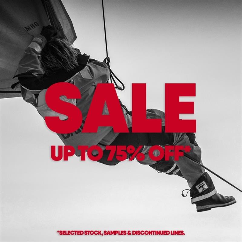 Musto sale next weekend photo copyright Musto taken at  and featuring the Marine Industry class