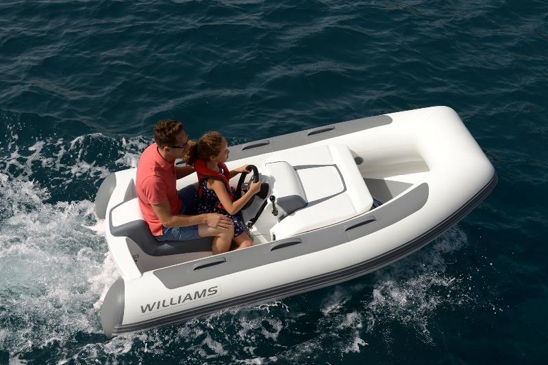 Williams Minijet 280 photo copyright Sirocco Marine taken at  and featuring the Marine Industry class