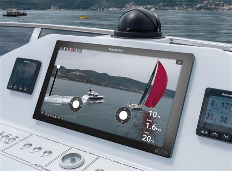 Raymarine Axiom UAV app photo copyright Raymarine taken at  and featuring the Marine Industry class