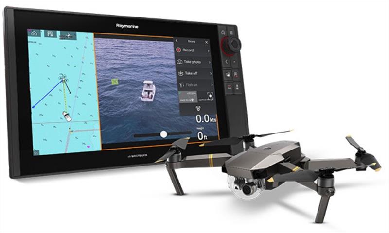 Raymarine Axiom UAV app photo copyright Raymarine taken at  and featuring the Marine Industry class