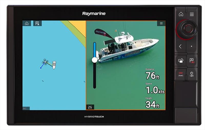 Raymarine Axiom UAV app photo copyright Raymarine taken at  and featuring the Marine Industry class