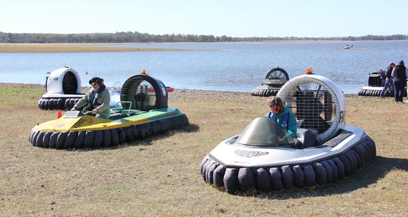 Hovercraft - Brisbane Boat Show photo copyright AAP Medianet taken at  and featuring the Marine Industry class