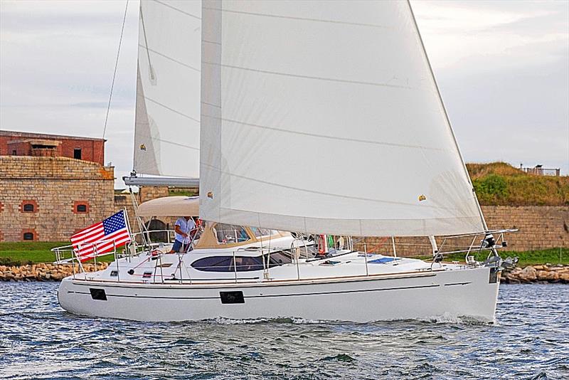 Hylas H48 photo copyright Billy Black taken at  and featuring the Marine Industry class