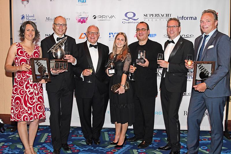 Jubilee Project Team - Gillian Carter on far left, Sam Sorgiovanni third from right photo copyright International Superyacht Society taken at  and featuring the Marine Industry class