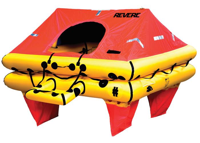 Revere's liferafts photo copyright Ken McCray taken at  and featuring the Marine Industry class