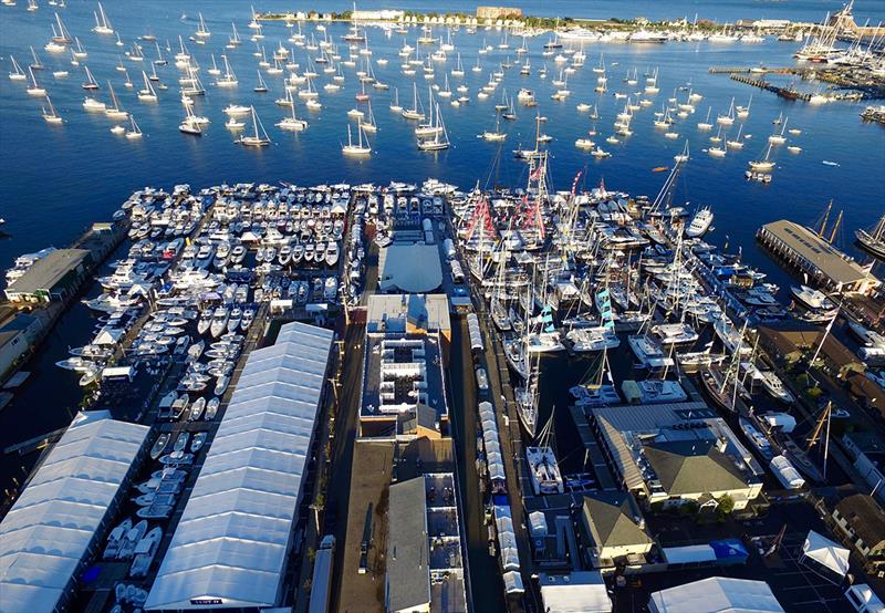 2018 Newport International Boat Show photo copyright Andrew Golden taken at  and featuring the Marine Industry class
