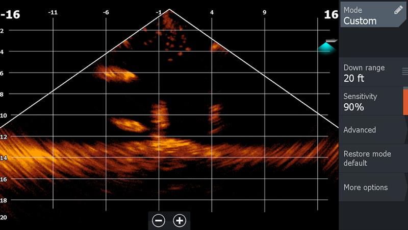 Lowrance complete Fishing System with availability of LiveSight Sonar - photo © Andrew Golden