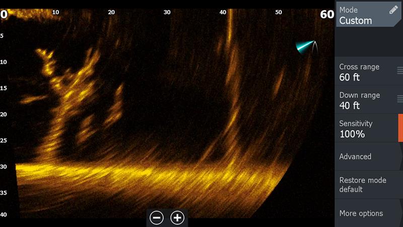 Lowrance complete Fishing System with availability of LiveSight Sonar - photo © Andrew Golden