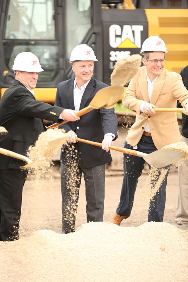 Mercury Marine breaks ground on a major expansion to its propeller facility photo copyright Lee Gordon taken at  and featuring the Marine Industry class