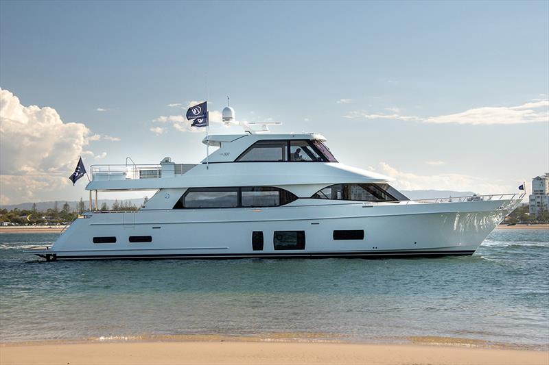 Ocean Alexander 88 Skylounge - 40th anniversary edition - photo © Alexander Marine Australia