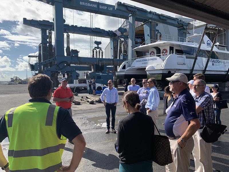 At the Yard Brisbane - 2019 ASMEX Conference - Yard Tours photo copyright Kylie Pike taken at  and featuring the Marine Industry class