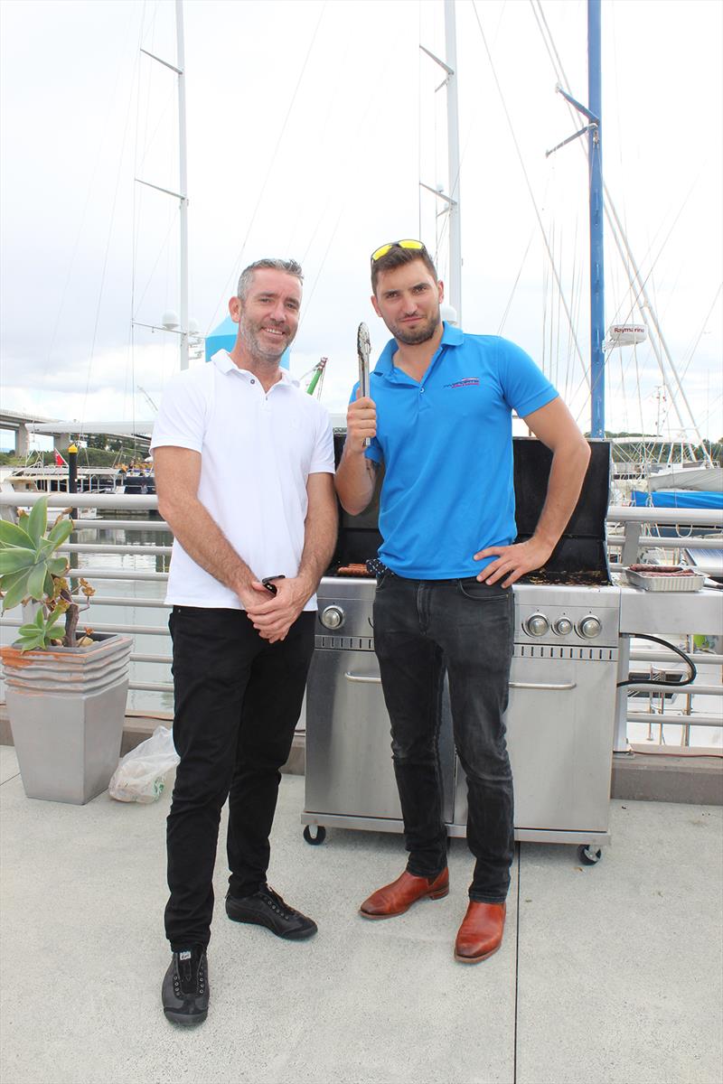 Rivergate Marina & Shipyard – heating up the BBQ - 2019 ASMEX Conference - Yard Tours photo copyright Kylie Pike taken at  and featuring the Marine Industry class