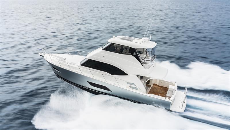 Riviera 54 Enclosed Flybridge photo copyright Riviera Studio taken at  and featuring the Marine Industry class