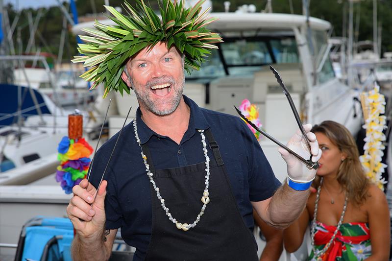 Chef Joel from MY Silentworld, defending Champion from the 2018 Australia Tahiti Rendezvous - 7th Annual Australia Tahiti Rendezvous photo copyright Kylie Pike taken at  and featuring the Marine Industry class
