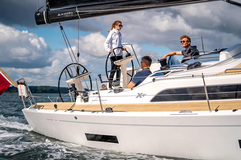 X-Yachts  X4° - Photo from test sail, 3rd of July 2019 photo copyright Mikkel Groth taken at  and featuring the Marine Industry class