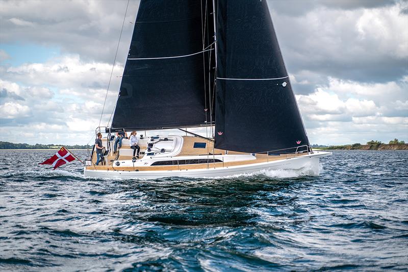 X-Yachts  X4° - Photo from test sail, 3rd of July 2019 photo copyright Mikkel Groth taken at  and featuring the Marine Industry class