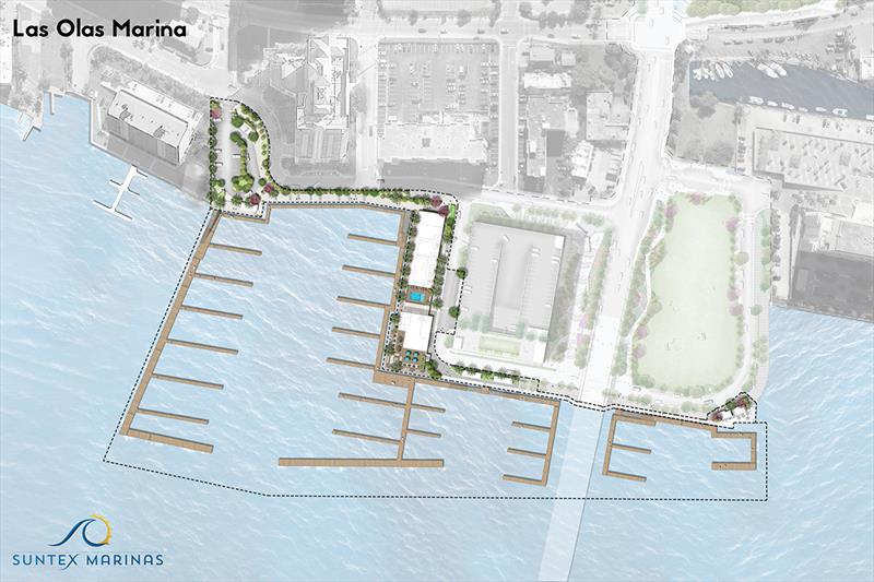 Suntex moves forward with redevelopment of Las Olas Marina - photo © Andrew Golden