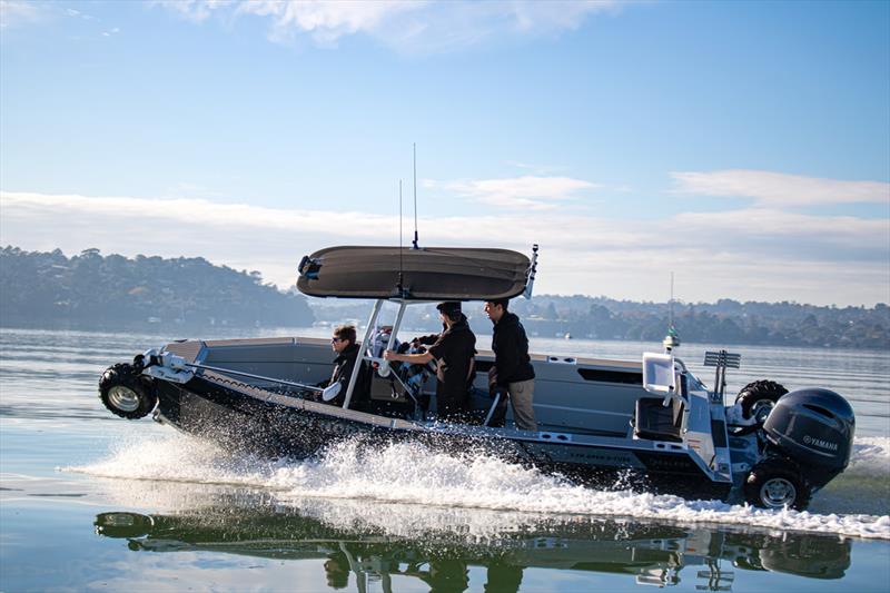 New model Sealegs - Brisbane Boat Show photo copyright AAP Medianet taken at  and featuring the Marine Industry class