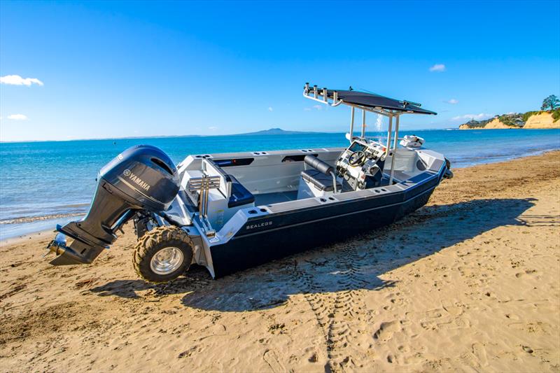 New model Sealegs - Brisbane Boat Show photo copyright AAP Medianet taken at  and featuring the Marine Industry class