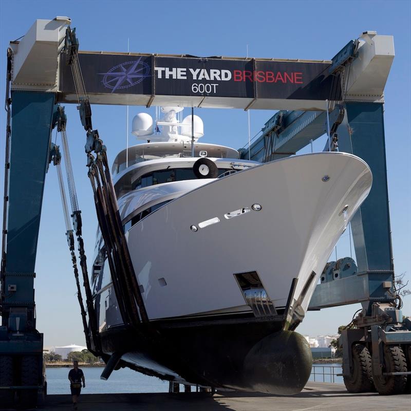 M/Y Rochade photo copyright The Yard Brisbane taken at  and featuring the Marine Industry class