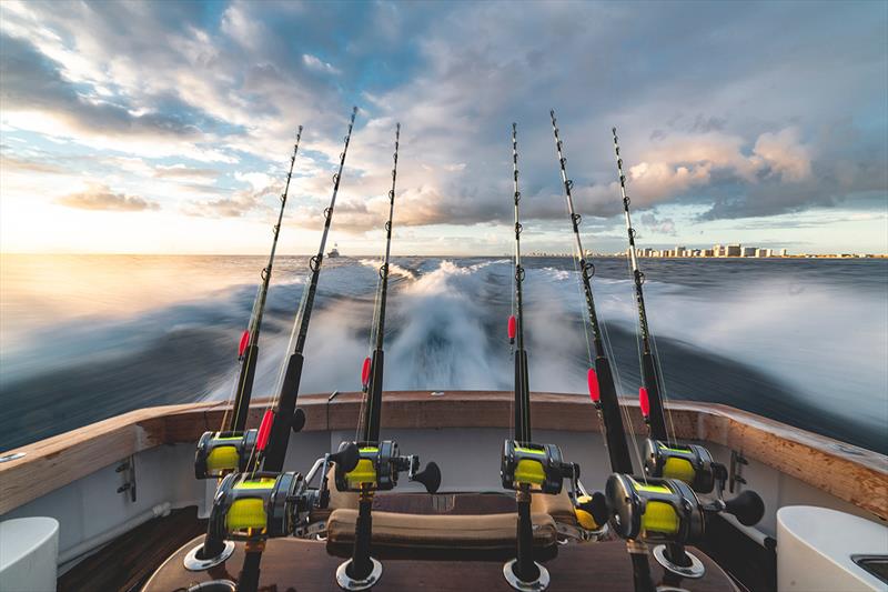 Fishing off a boat photo copyright National Marine Manufacturers Association taken at  and featuring the Marine Industry class