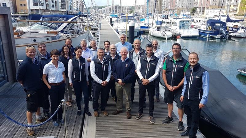 Dean & Reddyhoff and Quay Marinas tie the knot and announce new nationwide cruising pass at Southampton International Boat Show photo copyright Dean & Reddyhoff taken at  and featuring the Marine Industry class