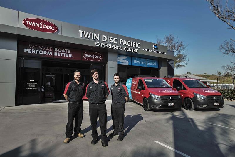 Twin Disc Pacific GC Service Team photo copyright Jeni Bone taken at  and featuring the Marine Industry class
