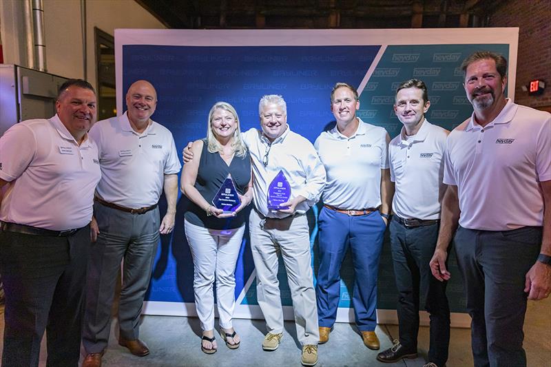 Union Marine recognized at the Annual Bayliner Dealer Meeting - photo © Bayliner Boats