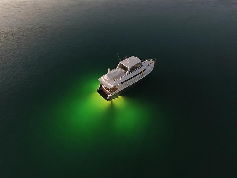 Aqualuma Gen5 Underwater LEDs photo copyright Home Port Global taken at  and featuring the Marine Industry class