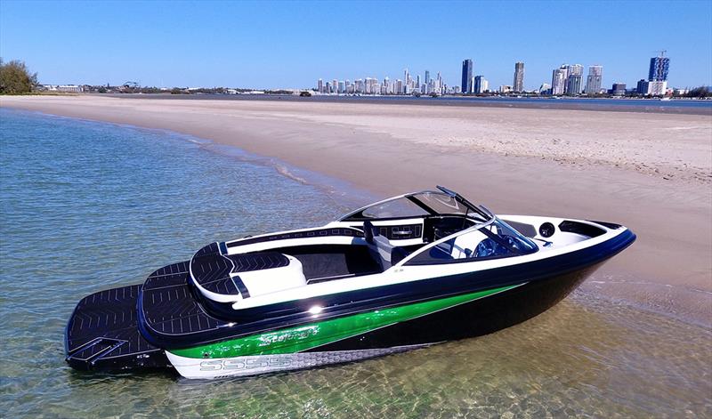 Stejcraft's SS55 SD bow rider photo copyright Mercury Marine taken at  and featuring the Marine Industry class