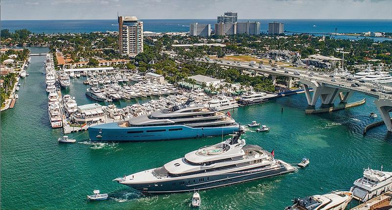 The Fort Lauderdale International Boat Show photo copyright West Marine taken at  and featuring the Marine Industry class